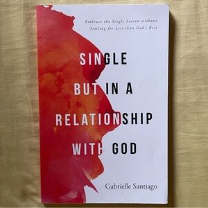 Inspirational Book with Red and White Cover